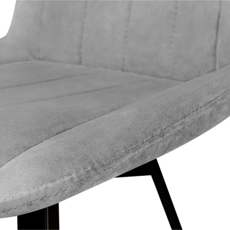 Стул B224-M (B224-m LIGHT GREY VL08, BK)																														